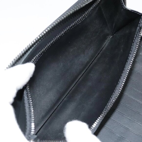 LOUIS VUITTON Monogram Shadow Zippy Wallet Vertical Black M62902 LV Auth 91911 - Picture 12 of 15